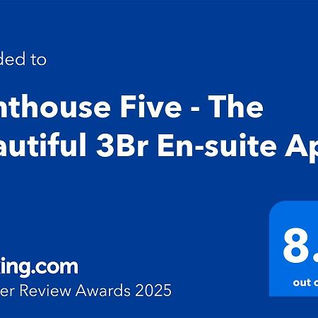 Penthouse Five - The Beautiful 3Br En-Suite Apt Момбаса Экстерьер фото